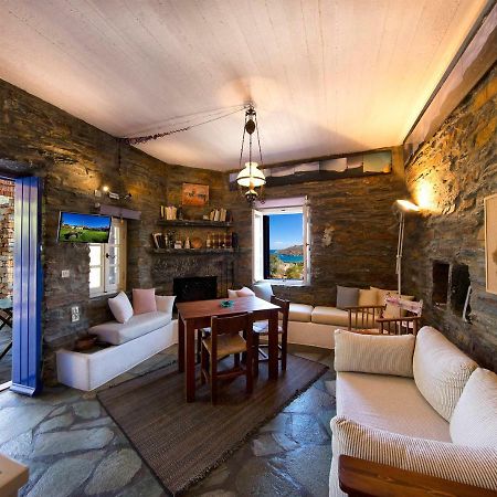 Stone House With A Magical View Villa Otzias Luaran gambar