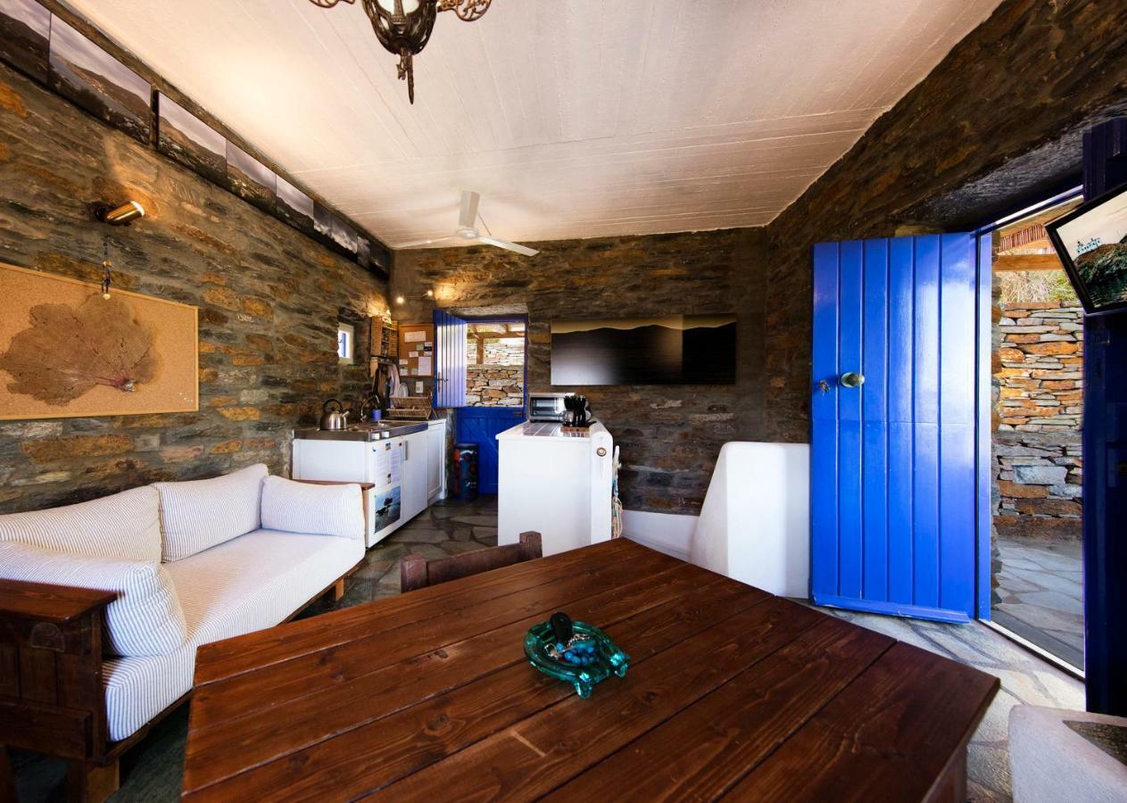 Stone House With A Magical View Villa Otzias Luaran gambar