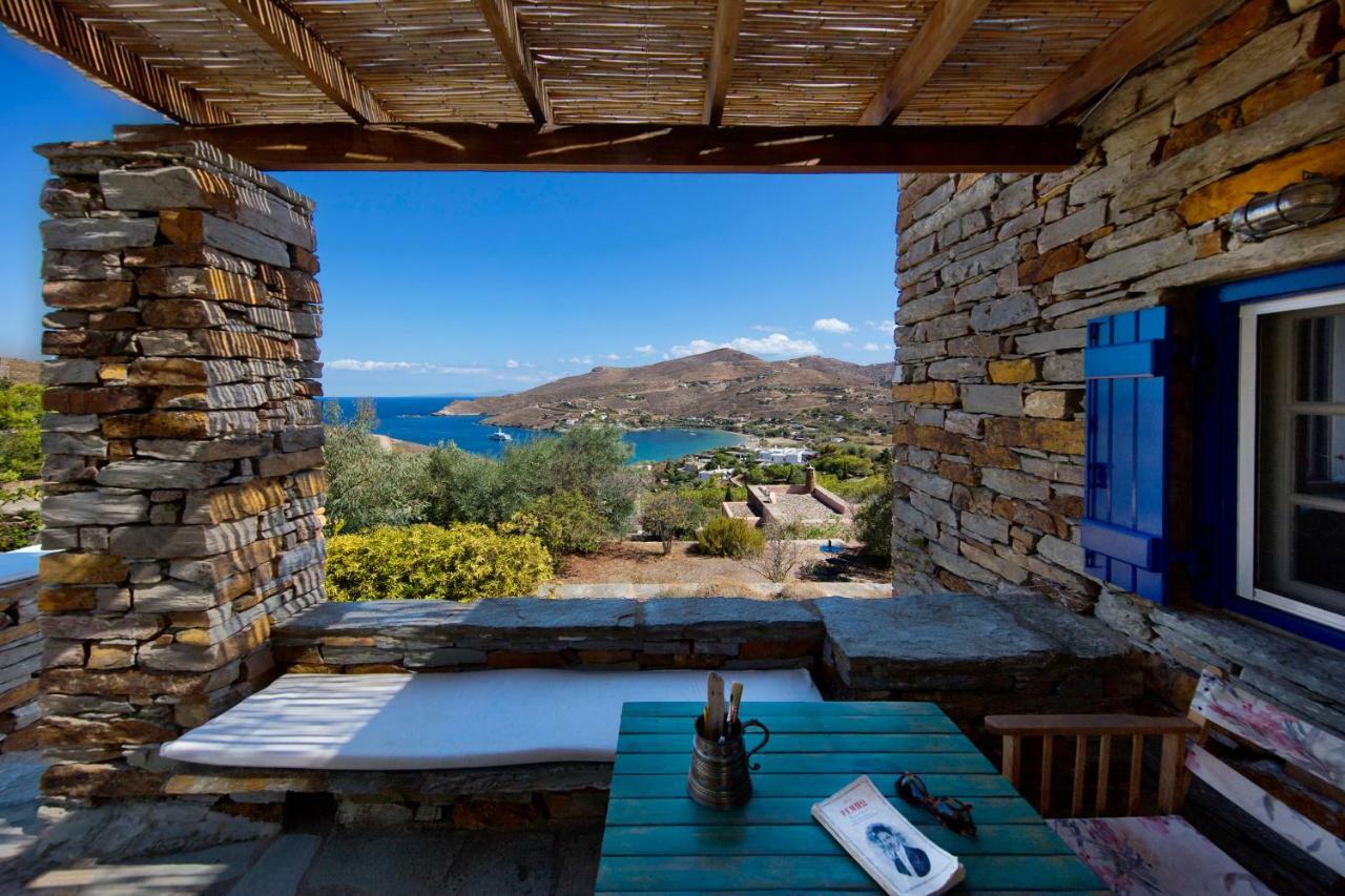 Stone House With A Magical View Villa Otzias Luaran gambar
