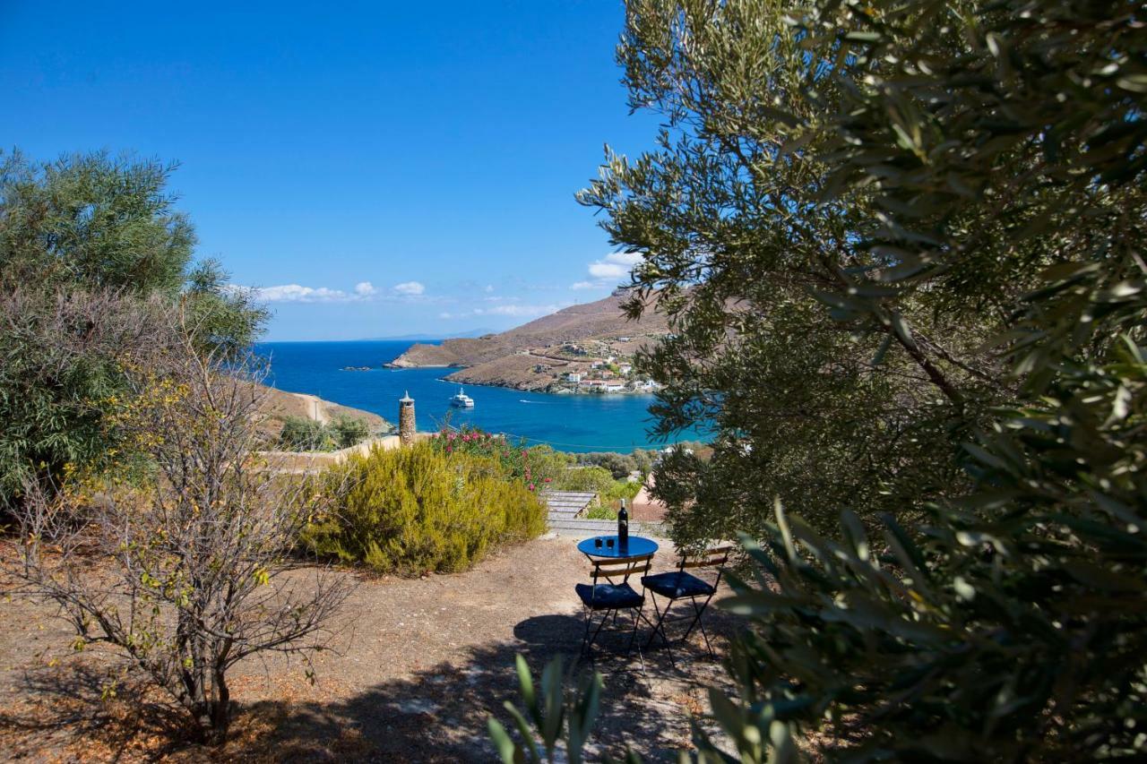 Stone House With A Magical View Villa Otzias Luaran gambar